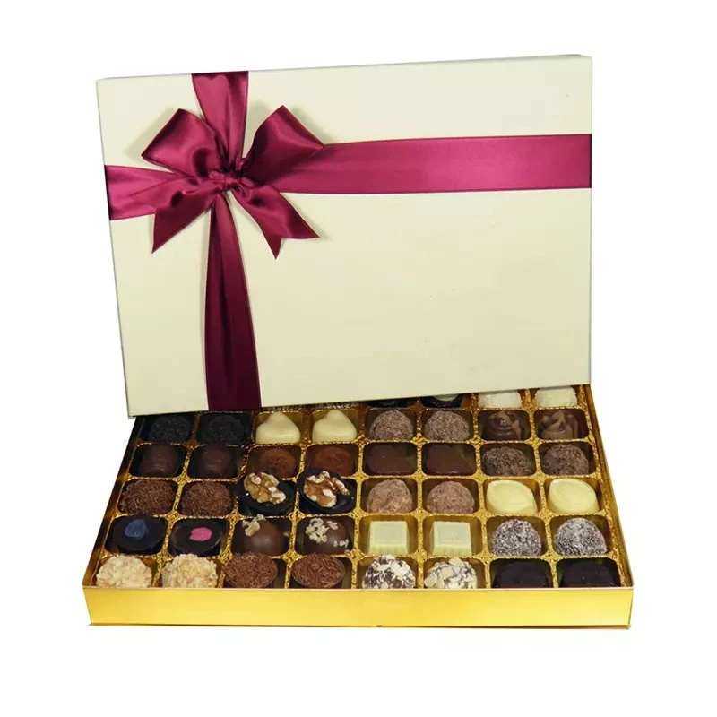 Manufacturer Wholesale Custom Contactless Food Luxury Packaging Cookies Candy Nuts Chocolate Gift Box