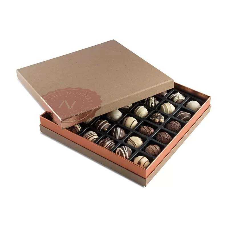Manufacturer Wholesale Custom Contactless Food Luxury Packaging Cookies Candy Nuts Chocolate Gift Box